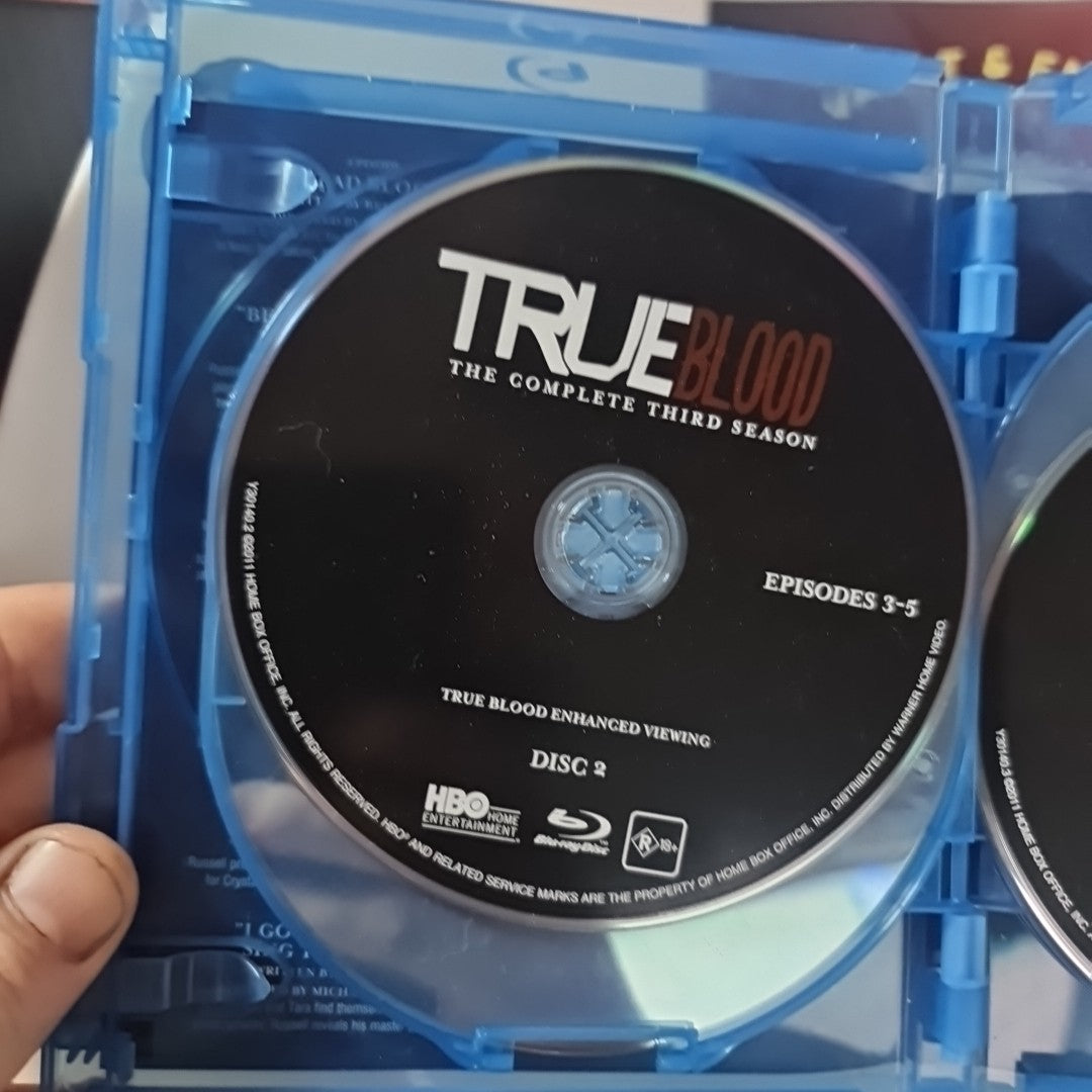 True Blood : Season 3 (Blu-ray, 2011) Free Postage 3