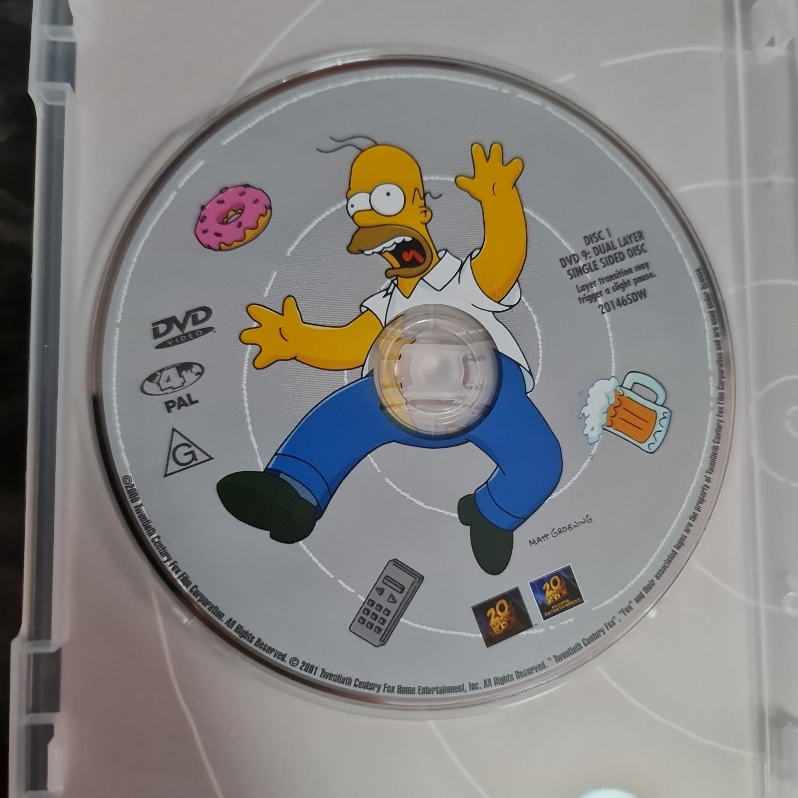 The Simpsons: Season 1 W/ Booklet (Box Set, DVD, Region 4, 1989) Fast Post  3