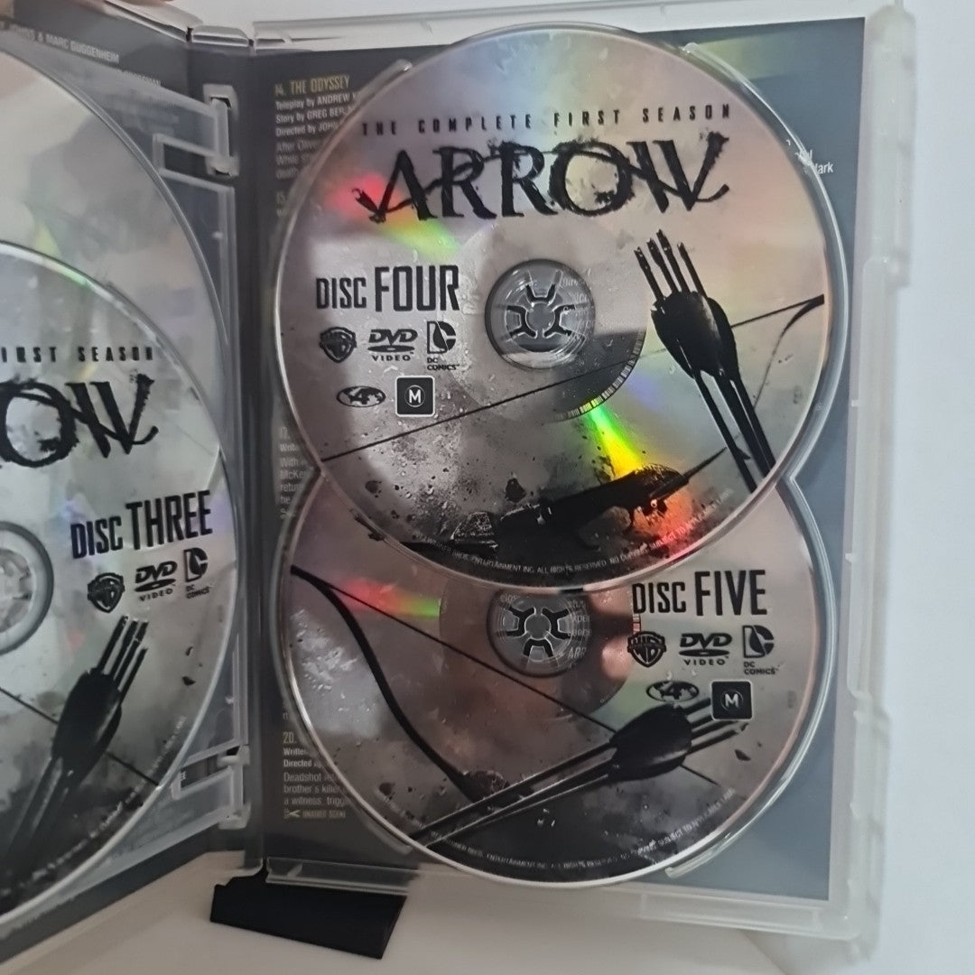 Arrow : Season 1 (DVD, Region 4, 2012) Free Postage 5