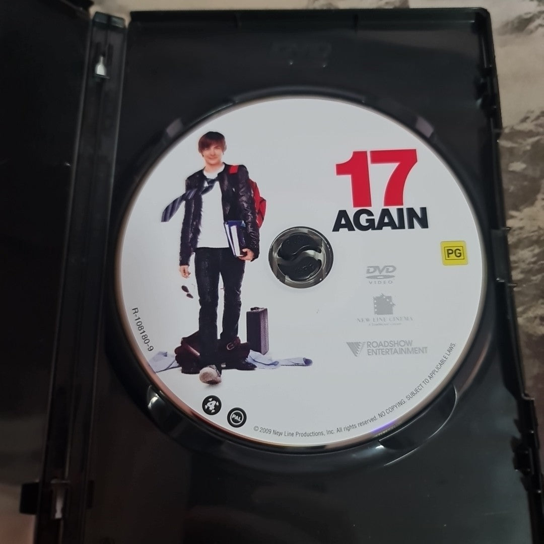 17 Again (DVD, Region 4, 2009) Free Postage 2