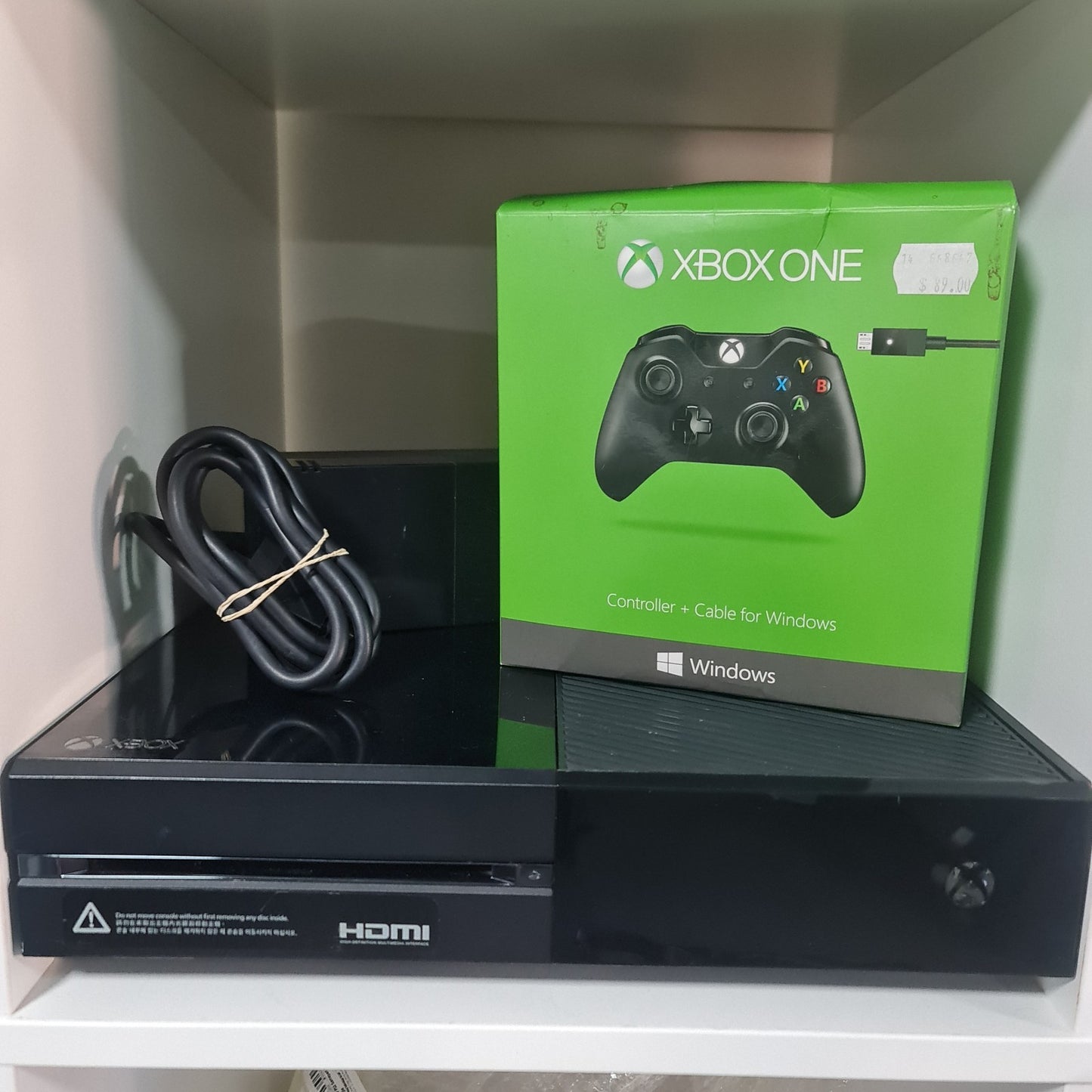 Xbox One 500GB Console Model 1540 | Black | Like New Controller | Tested0