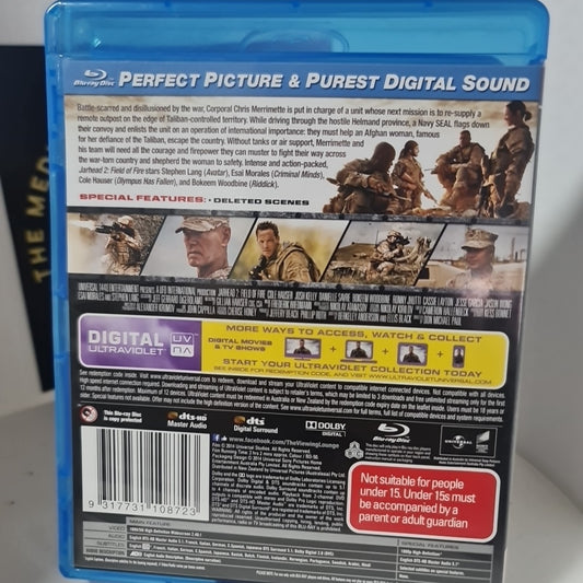 Jarhead 2 - Field of Fire (Blu-ray, Region A,B,C, 2014) Free Postage 1